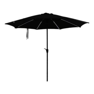 Ombrelone Vittoria de Haste Central 100% Aluminio com Led 2,70m